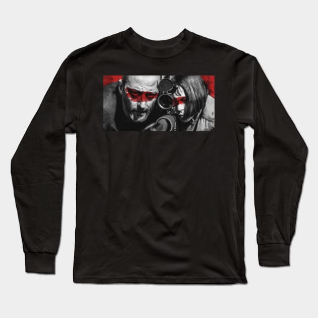 Leon & Mathilda Long Sleeve T-Shirt by quadrin